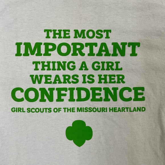 Girl Scouts Confidence T-shirt size medium unisex - Picture 2 of 3